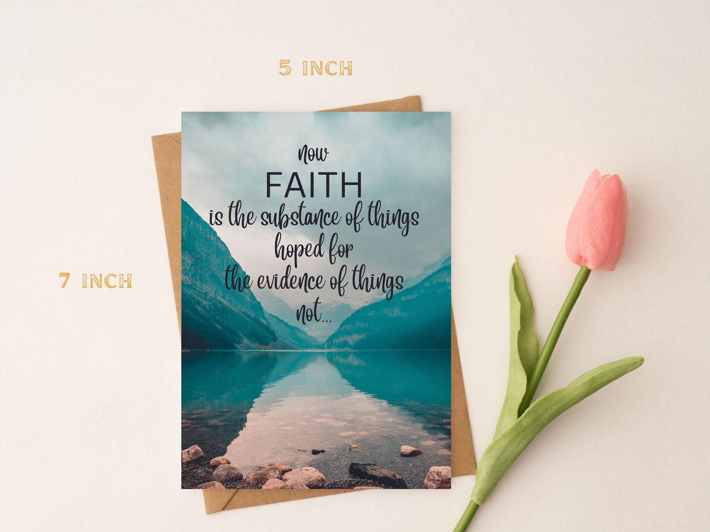 African American Religious Card| All Occasion Greeting Card For A Black Man or Woman| Thinking of You, Inspirational, Motivational Card For Him| Happy Birthday