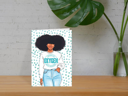 Religious Birthday Card| African American Greeting Card| Black Woman Birthday| Happy Birthday