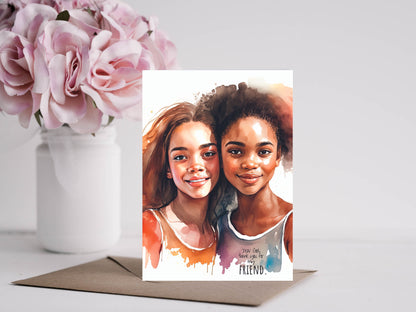 Religious Birthday Card for a Friend | All Occasion Card for a Black Woman |Inspirational Birthday Card for Her | Thinking of You Card